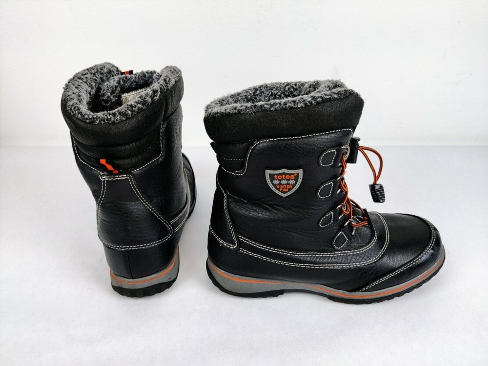 Totes Weather Protectors Women's Elaine Boots Black Thinsulate Insulated Size 5M